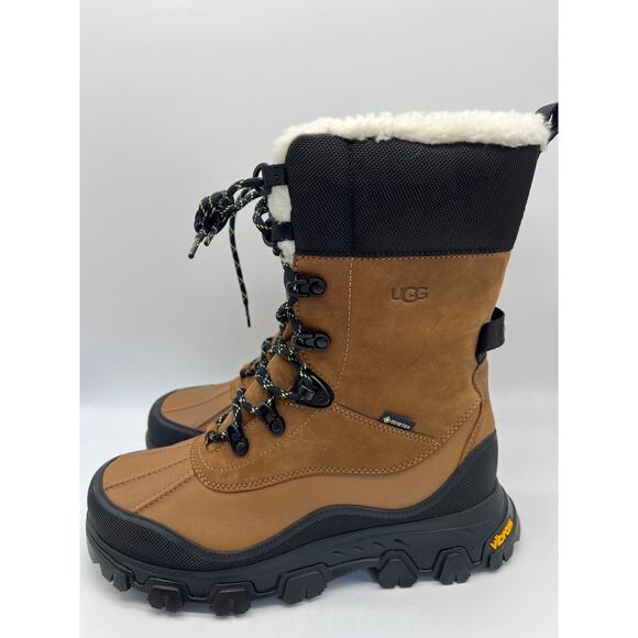 Ugg Adirondack Meridian Boot High Chestnut Gore-Tex 1151830 Women's 9 - Picture 2 of 16